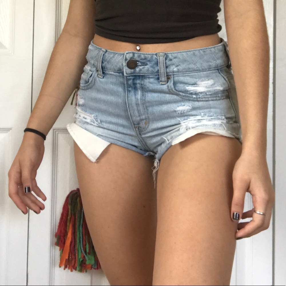 American Eagle Distressed shorts